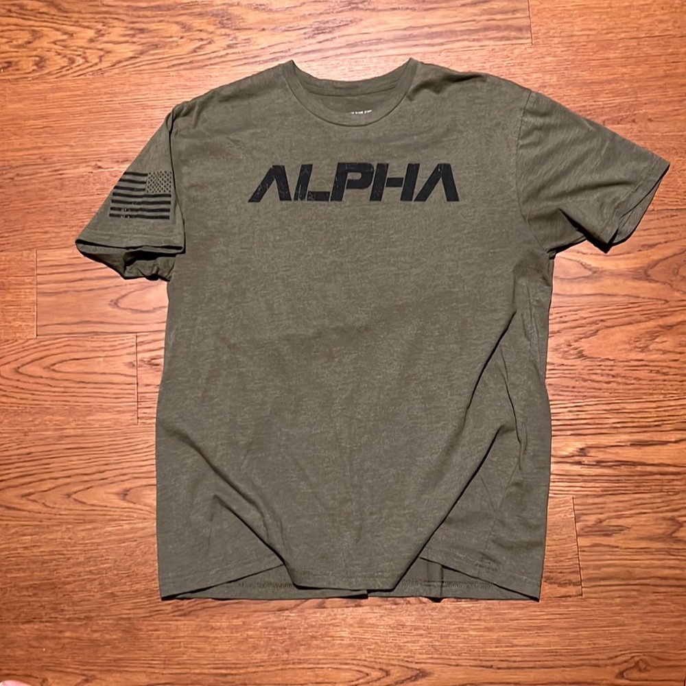 Steel alpha t shirt